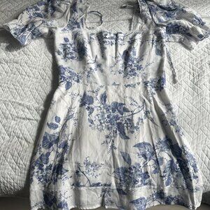 Reformation Evianna Linen Dress